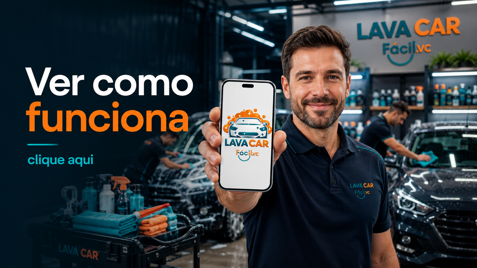 Ver como funciona — Lavacar Fácil